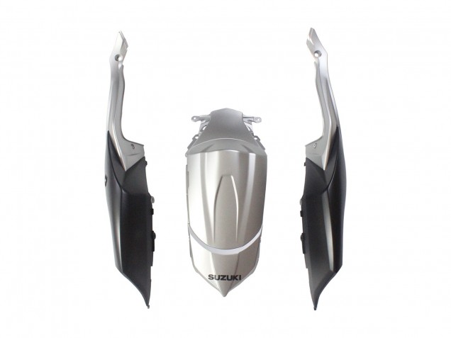Carénages Moto Suzuki GSXR 600 / GSXR 750 2008-2010 - Argent Noir Mat