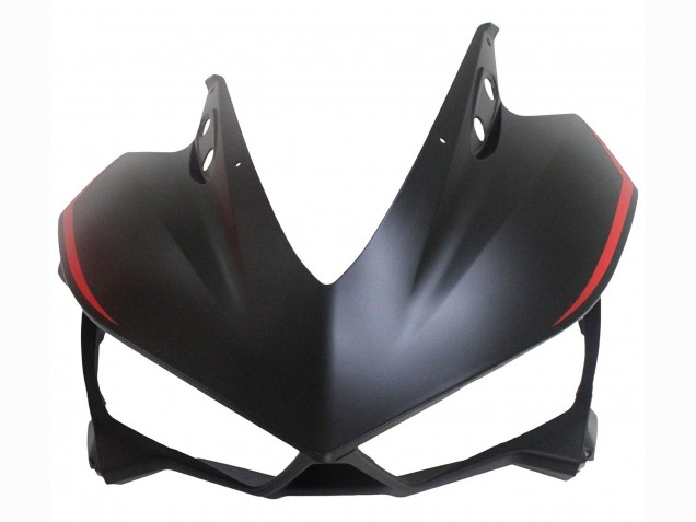 Carénages Moto Yamaha YZF R3/R25 2015-2018 - Noir Brillant Noir Mat Rouge
