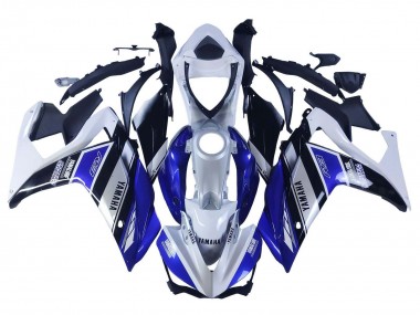 Achat Carénages Moto Yamaha YZF R3/R25 2015-2018 - Blanc Bleu Noir Yamalube