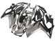 Carénages Moto Yamaha YZF R3/R25 2015-2018 - Argent Noir