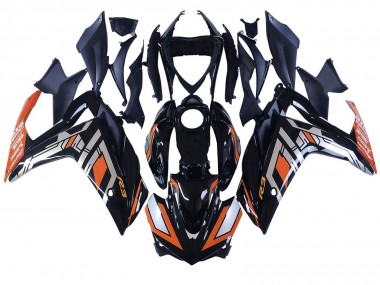 Achat Carénages Moto Yamaha YZF R3/R25 2015-2018 - Bleu Orange Argent Yamalube