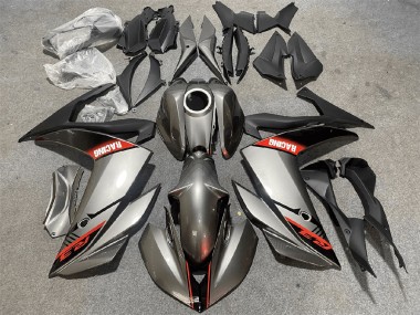Achat Carénages Moto Yamaha YZF R3/R25 2015-2018 - Argent Rouge Noir Courses