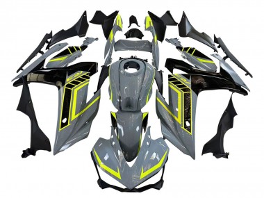 Achat Carénages Moto Yamaha YZF R3/R25 2015-2018 - Nardo Gris Jaune Néon Noir