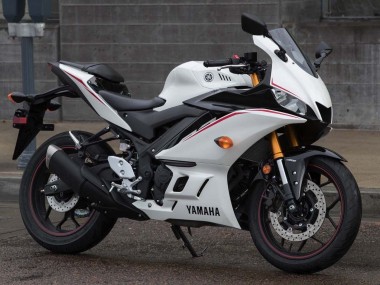 Achat Carénages Moto Yamaha YZF R3/R25 2015-2018 - Blanc Rouge