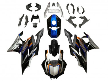 Achat Carénages Moto Yamaha YZF R3/R25 2019-2021 - Argent Orange Bleu Noir