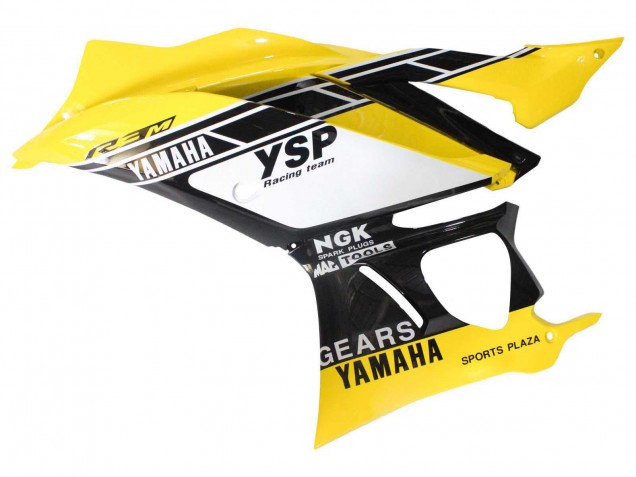 Carénages Moto Yamaha YZF R3/R25 2019-2021 - Jaune Blanc Noir Bande