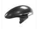 Carénages Moto Yamaha YZF R3/R25 2022-2024 - Noir Fibre de Carbone Style Argent Bleu
