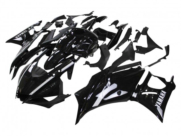 Carénages Moto Yamaha YZF R3/R25 2022-2024 - Noir Brillant