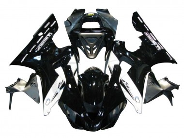 Achat Carénages Moto Yamaha YZF 1000 R1 2000-2001 - Noir Brillant Blanc Michelin