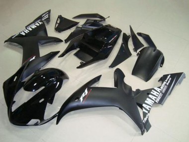 Achat Carénages Moto Yamaha YZF R1 2002-2003 - Noir Brillant Noir Mat Blanc Décalque