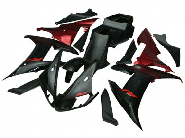 Achat Carénages Moto Yamaha YZF 1000 R1 2002-2003 - Rouge Noir Flamme