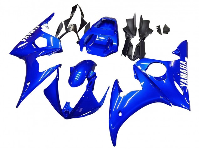 Carénages Moto Yamaha YZF 600 R6 2005 - Bleu
