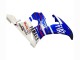 Carénages Moto Yamaha YZF 600 R6 2005 - Bleu Blanc Rouge Motul Michelin Fiat