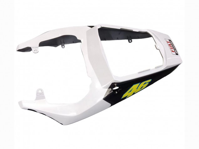 Carénages Moto Yamaha YZF 600 R6 2005 - Blanc Bleu Dunlop Fiat Motul