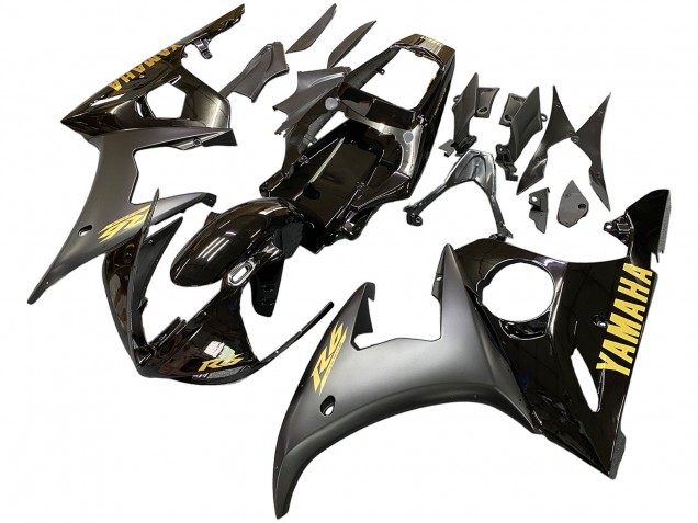 Carénage Moto Yamaha YZF 600 R6 2005 - Noir Or