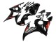Carénages Moto Yamaha YZF 600 R6 2005 - Noir Rouge