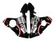 Carénages Moto Yamaha YZF 600 R6 2005 - Noir Brillant Blanc Lucky Strike Motul