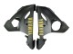 Carénages Moto Yamaha YZF 600 R6 2005 - Gris Noir Mat Or