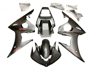 Achat Carénages Moto Yamaha YZF 600 R6 2005 - Noir Mat Rouge