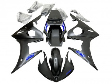 Achat Carénages Moto Yamaha YZF 600 R6 2005 - Noir Bleu