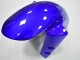 Carénages Moto Yamaha YZF 600 R6 2005 - Bleu Blanc