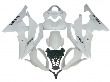 Achat Carénages Moto Yamaha YZF 600 R6 2008-2016 - Blanc Brillant