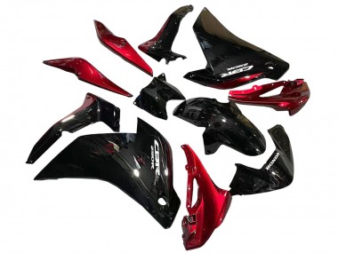 Achat Carénages Moto Honda CBR250RR 2011-2015 - Noir Brillant Rouge