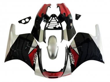 Achat Carénages Moto Honda NSR250R 1988-1989 - Argent Rouge Noir Brillant
