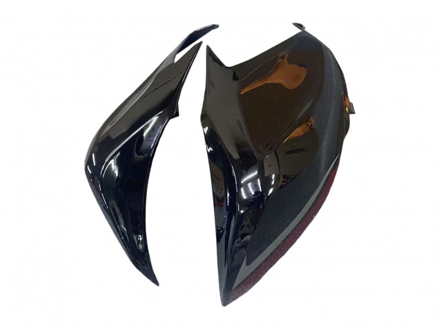 Carénages Moto Kawasaki Z800 2013-2018 - Noir Brillant Rouge