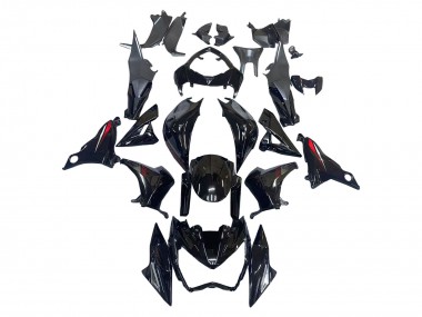 Achat Carénages Moto Kawasaki Z800 2013-2018 - Noir Brillant Rouge
