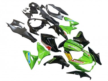 Achat Carénages Moto Kawasaki Z800 2013-2018 - Vert Noir Brillant Rouge Jaune