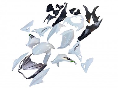 Achat Carénages Moto Kawasaki Z800 2013-2018 - Blanc Vert Argent Noir