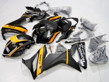 Achat Carénages Moto Honda CBR650R 2019-2020 - Noir Mat Jaune Blanc
