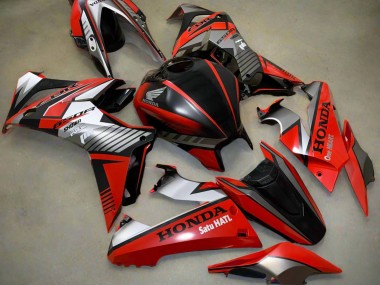 Achat Carénages Moto Honda CBR650R 2019-2020 - Argent Rouge Noir Brillant