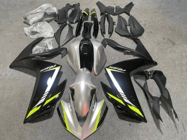 Achat Carénages Moto Yamaha YZF R3/R25 2015-2018 - Argent Jaune Noir