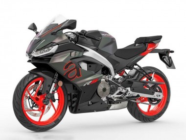 Achat Carénages Moto Aprilia RS457 2024-2025 - Noir Mat Gris Rouge
