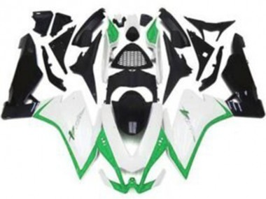 Achat Carénages Moto Aprilia RSV4 1000 2009-2015 - Blanc Vert Noir