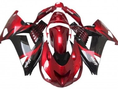 Achat Carénages Moto Kawasaki ZX14R ZZR1400 2012-2024 - Rouge Noir Brillant Blanc Ninja