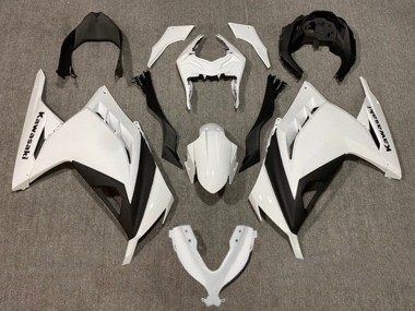 Achat Carénages Moto Kawasaki EX300 2013-2024 - Blanc Perle Noir