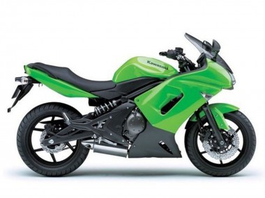 Achat Carénages Moto Kawasaki Ninja 650 EX650 2006-2008 - Vert Noir Mat