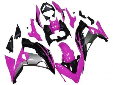 Achat Carénages Moto Kawasaki Ninja 650 EX650 2017-2019 - Rose Noir Gris