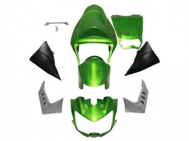 Achat Carénages Moto Kawasaki Z1000 2003-2006 - Vert Noir Mat