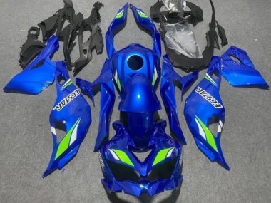 Achat Carénages Moto Kawasaki ZX25R ZX-25R 2019-2025 - Bleu Vert Ecstar