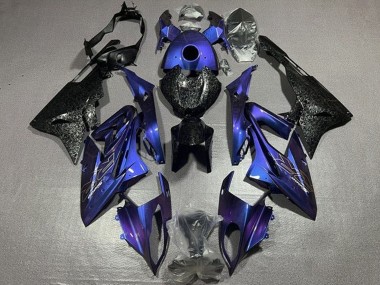 Achat Carénages Moto BMW S1000RR 2015-2016 - Violet Fausse Fibre de Carbone Forgée