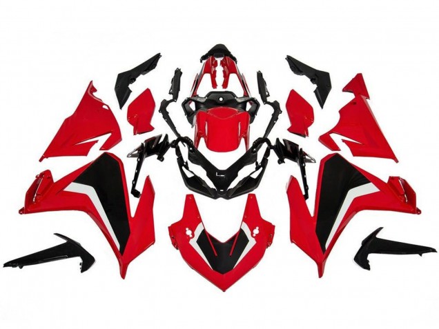 Kits Carénage Moto ABS Honda CBR500R 2019-2021 - Rouge Blanc Noir