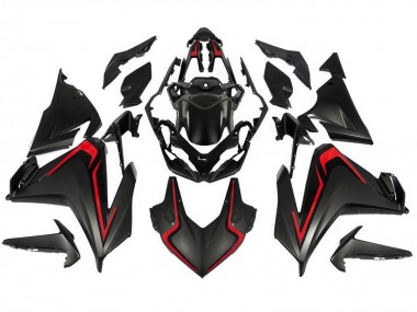 Achat Carénages Moto Honda CBR500R 2019-2021 - Noir Mat Rouge