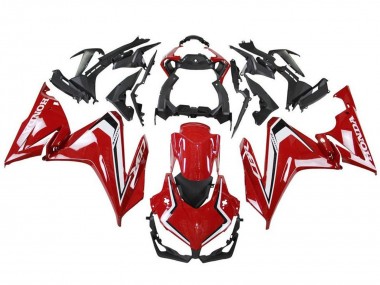 Achat Carénages Moto Honda CBR500R 2019-2021 - Rouge Blanc Noir