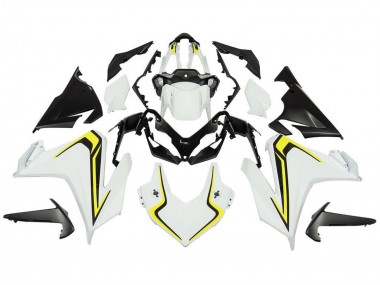 Achat Carénages Moto Honda CBR500R 2019-2021 - Blanc Jaune Noir