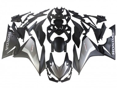 Achat Carénages Moto Honda CBR500R 2019-2021 - Argent Noir Mat