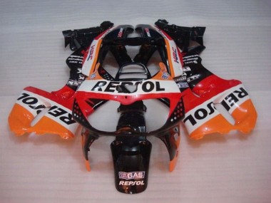Achat Carénages Moto Honda CBR900RR 893 1994-1995 - Orange Blanc Rouge Noir Brillant Repsol